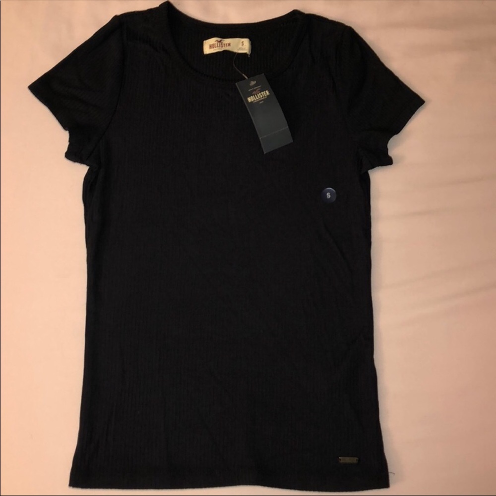 Hollister Ribbed Fitted Tee